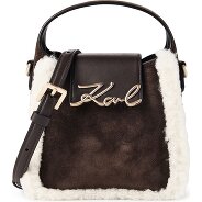 Karl Lagerfeld Signature Mini borsa a mano Vera Pelle 18 cm Foto del prodotto