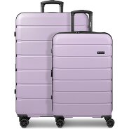 Saxoline Miami 4 ruote Set di valigie 2 pezzi con piega di espansione Foto del prodotto