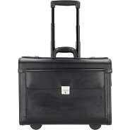 Alassio Valigia pilota in pelle a 2 ruote Scomparto per laptop da 48 cm Foto del prodotto