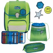 Scout Genius Neon Safety DIN Set di borse per la scuola 4 pezzi Foto del prodotto