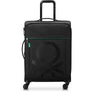 Delsey Paris x United Colors of Benetton Colour Bock Trolley a 4 ruote da 67 cm con piega elastica Foto del prodotto