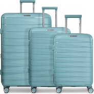 Franky London 4 ruote Set di valigie 3 pezzi con piega di espansione Foto del prodotto