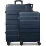 Saxoline Miami 4 ruote Set di valigie 2 pezzi con piega di espansione Foto del prodotto