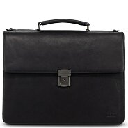 Jost Glasgow Valigetta Protezione RFID Vera Pelle 40 cm Vano porta PC Foto del prodotto