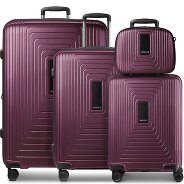 Redolz Set di valigie Essentials 14 a 4 ruote + beauty case 4 pezzi con piega elastica Foto del prodotto