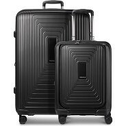 Redolz Set di valigie Essentials 14 a 4 ruote 2 pz. scomparto per laptop con piega elastica Foto del prodotto