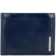 Piquadro Portafoglio quadrato in pelle blu 12,5 cm Foto del prodotto