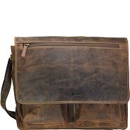Greenburry Messenger vintage in pelle 35 cm Foto del prodotto