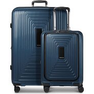 Redolz Set di valigie Essentials 14 a 4 ruote 2 pz. scomparto per laptop con piega elastica Foto del prodotto