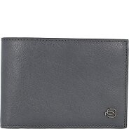 Piquadro Portafoglio quadrato nero RFID in pelle 12,5 cm Foto del prodotto