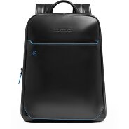 Piquadro Blue Square Zaino da giorno Protezione RFID Pelle 37 cm Scomparto per laptop Foto del prodotto