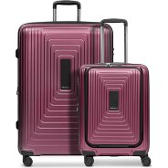Redolz Set di valigie Essentials 14 a 4 ruote 2 pz. scomparto per laptop con piega elastica Foto del prodotto