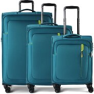 American Tourister Nitestream 4 ruote Set di valigie 3 pezzi con piega di espansione Foto del prodotto