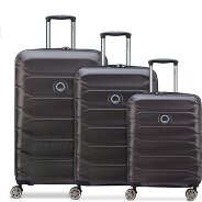 Delsey Paris Meteor 4 ruote Set di valigie 3 pezzi con piega di espansione Foto del prodotto