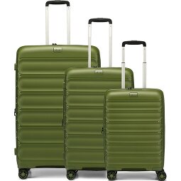d&n Travel Line 4700 4 ruote Set di valigie 3 pezzi con piega di espansione  Variante 4