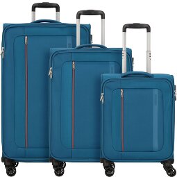 American Tourister Blazing Ride 4 ruote Set di valigie 3 pezzi con piega di espansione  Variante 3