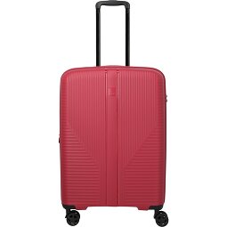 Travelite Air Stripe 4 ruote Carrello M 66 cm con piega di espansione  Variante 2
