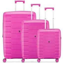Roncato Skyline 2.0 4 ruote Set di valigie 3 pezzi con piega di espansione  Variante 5