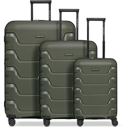 Smartbox Edition 01 4 ruote Set di valigie 3 pezzi con piega di espansione  Variante 3
