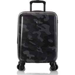 Heys Black Camo 4 ruote Carrello della cabina S 53 cm con piega di espansione  Variante 4