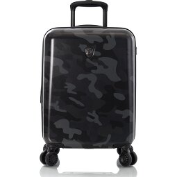 Heys Black Camo 4 ruote Carrello della cabina S 53 cm con piega di espansione  Variante 5