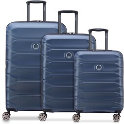 Delsey Paris Meteor 4 ruote Set di valigie 3 pezzi con piega di espansione  Variante 2