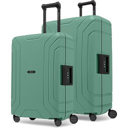 Redolz Essentials 15 Set di valigie a 4 ruote 2 pezzi con chiusura a tre punti  Variante 3