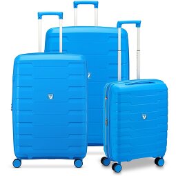 Roncato Skyline 2.0 4 ruote Set di valigie 3 pezzi con piega di espansione  Variante 7