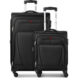 Wenger Beaumont 4 ruote Set di valigie 2 pezzi con piega di espansione  Variante 1