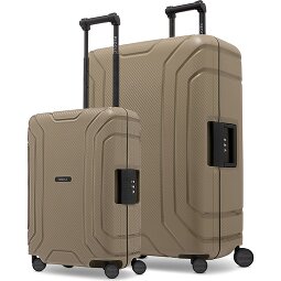 Redolz Set di valigie Essentials 4 ruote 15 2 pezzi con chiusura a tre punti  Variante 1