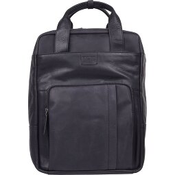 Strellson Zaino Brick Lane in pelle con scomparto per laptop da 42 cm  Variante 1