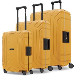 Redolz Set di valigie Essentials 15 a 4 ruote 3 pezzi con chiusura a tre punti  Variante 3