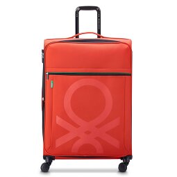 Delsey Paris x United Colors of Benetton Colour Block Trolley a 4 ruote da 77 cm con piega ad espansione  Variante 3