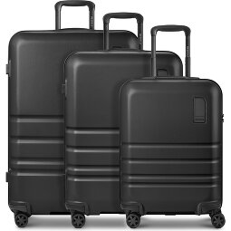Redolz Pro ABS 4 ruote Set di valigie 3 pezzi espandibile  Variante 1