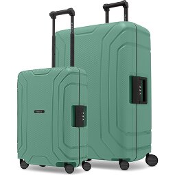 Redolz Essentials 15 Set di valigie da 4 ruote con 4 ruote S+L con chiusura a tre punti  Variante 4