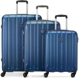 Roncato Kinetic 2.0 4 ruote Set di valigie 3 pezzi con piega di espansione  Variante 1