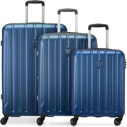 Roncato Kinetic 2.0 4 ruote Set di valigie 3 pezzi con piega di espansione  Variante 1