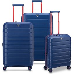Roncato B-Flying Move 4 ruote Set di valigie 3 pezzi con piega di espansione  Variante 19