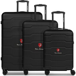 Tonino Lamborghini Bologna 4 ruote Set di valigie 3 pezzi  Variante 1