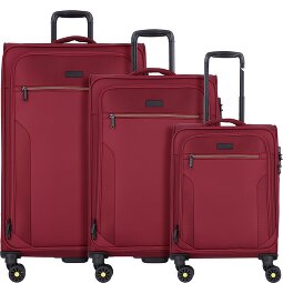 d&n Travel Line 9704 4 ruote Set di valigie 3 pezzi con piega di espansione  Variante 3