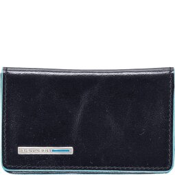 Piquadro Porta biglietti da visita quadrato blu in pelle 10 cm  Variante 1