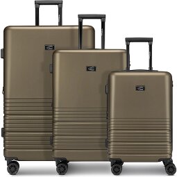camel active Hanoi 4 ruote Set di valigie 3 pezzi con piega di espansione  Variante 4