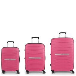 Gabol Shinyuu 4 ruote Set di valigie 3 pezzi con piega di espansione  Variante 3