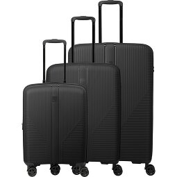 Travelite Air Stripe 4 ruote Set di valigie 3 pezzi espandibile  Variante 1