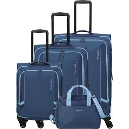 Travelite Corsiica 4 ruote Set di valigie 4 pezzi  Variante 2