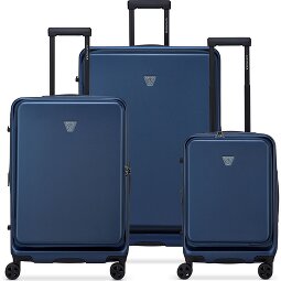 Roncato Florence 4 ruote Set di valigie 3 pezzi con piega di espansione  Variante 3