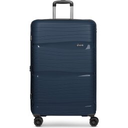 d&n Travel Line 4300-Plus 4 ruote Carrello L 76 cm con piega di espansione  Variante 2