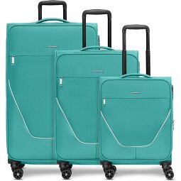 Stratic taska set di valigie a 4 ruote 3 pezzi con piega elastica  Variante 7