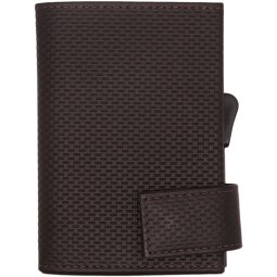 SecWal 1 portafoglio porta carte di credito RFID in pelle 9 cm  Variante 1