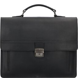 Burkely Cartella Scott vintage in pelle 38 cm  Variante 1